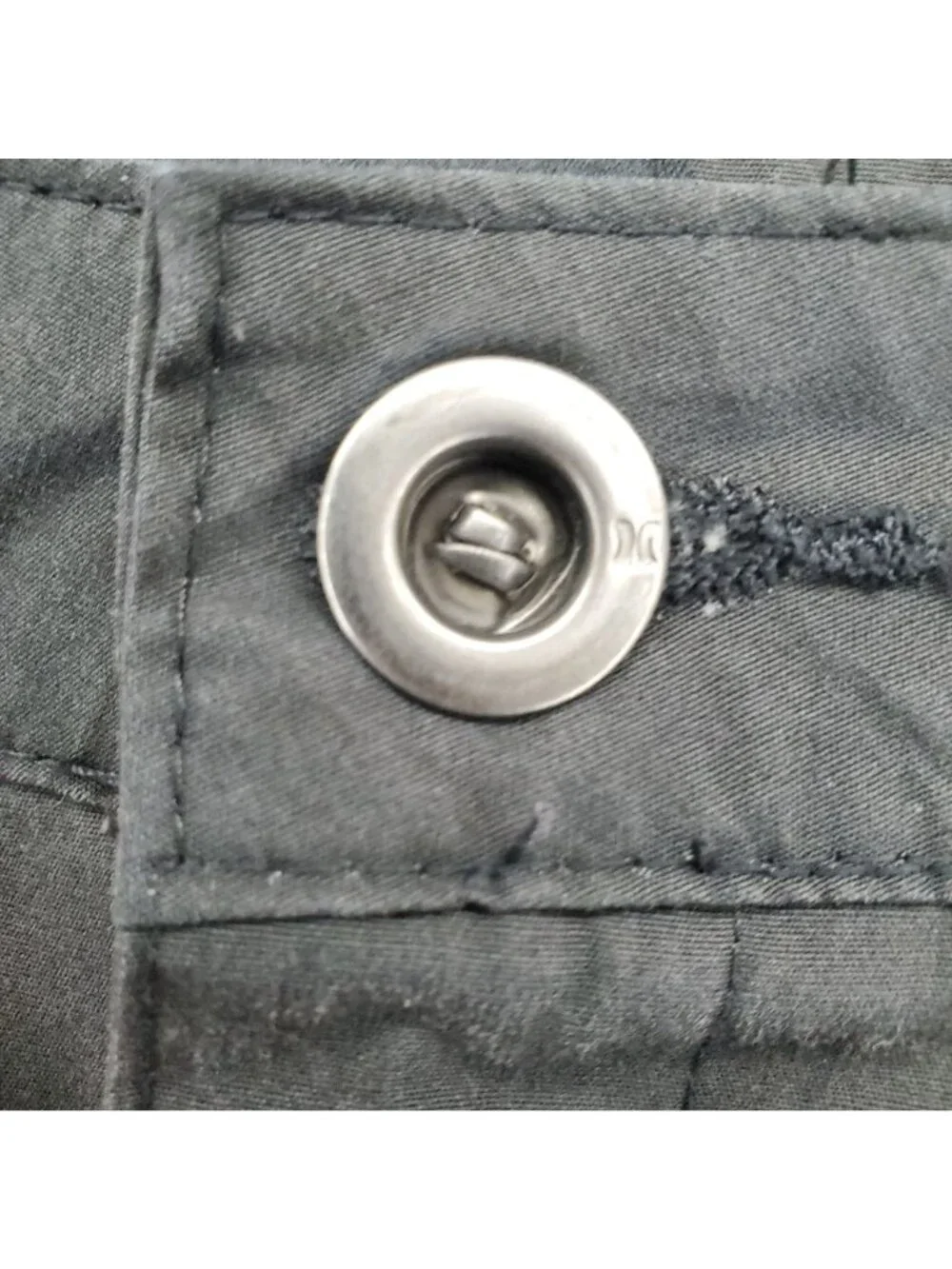 Hurley Shorts Mens 38 Gray Classic Flat Front  Chino *Read*